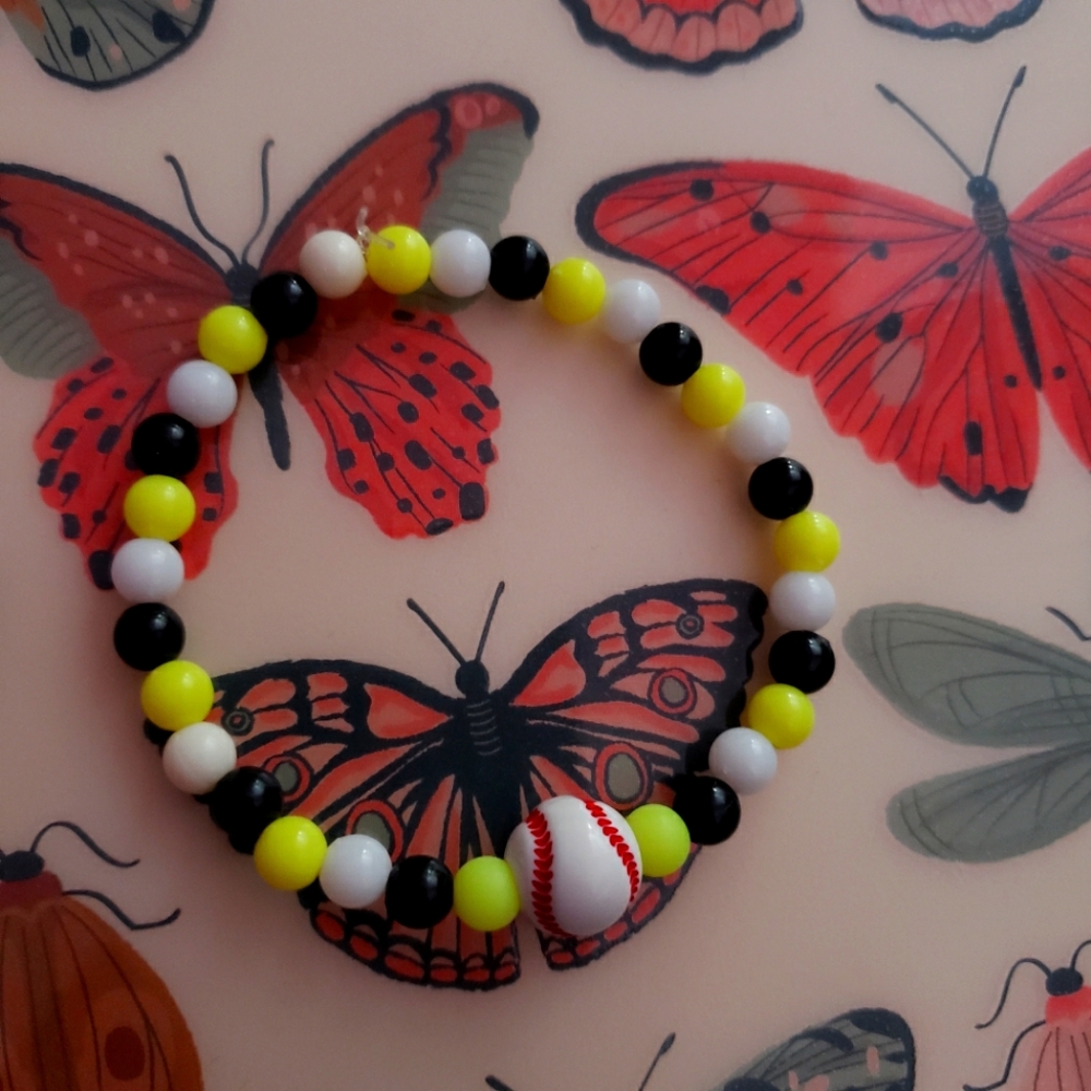 Pittsburgh Pirates baseball bracelet
